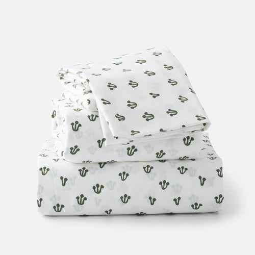 Thistle Percale Sheet Set