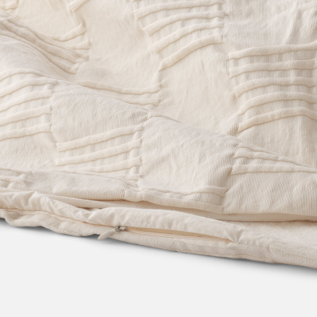 Woven Tally Duvet Cover