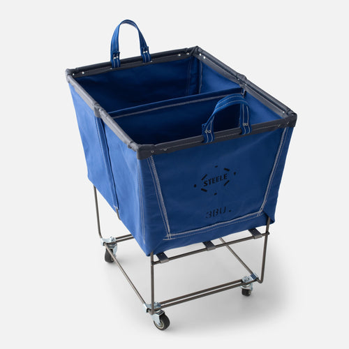 Steele Canvas Basket, 3 Bushel::cobalt::main