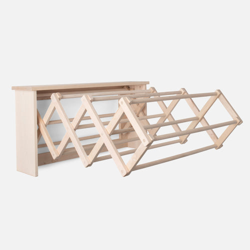 Maple Wall Mounted Clothes Drying Rack::main