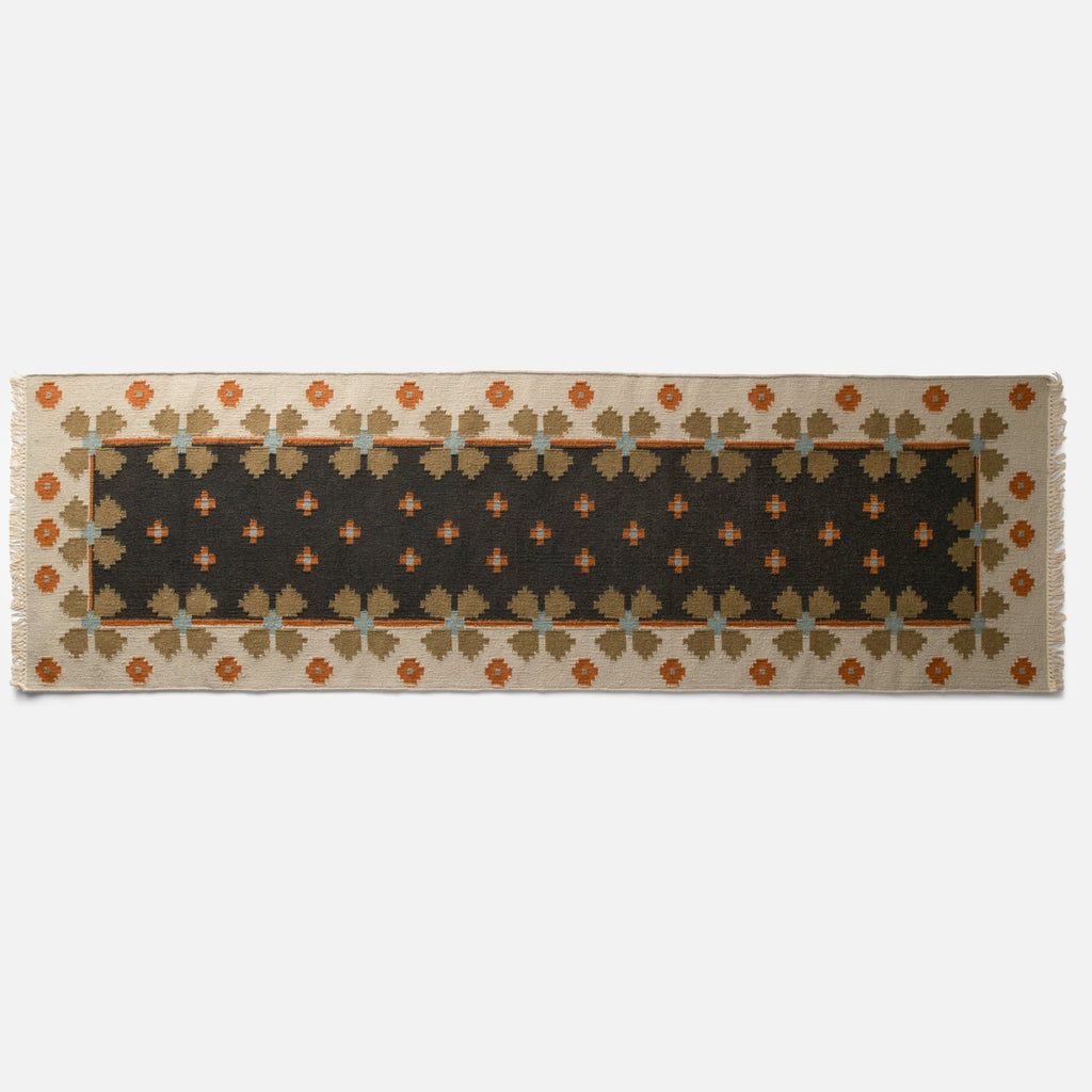 Flora Wool Flatweave Rug