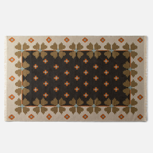 Flora Wool Flatweave Rug