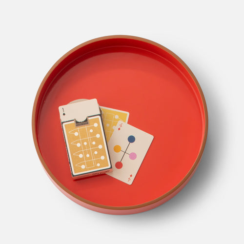 Schoolhouse x Clare V.® Sonia Round Lacquer Tray