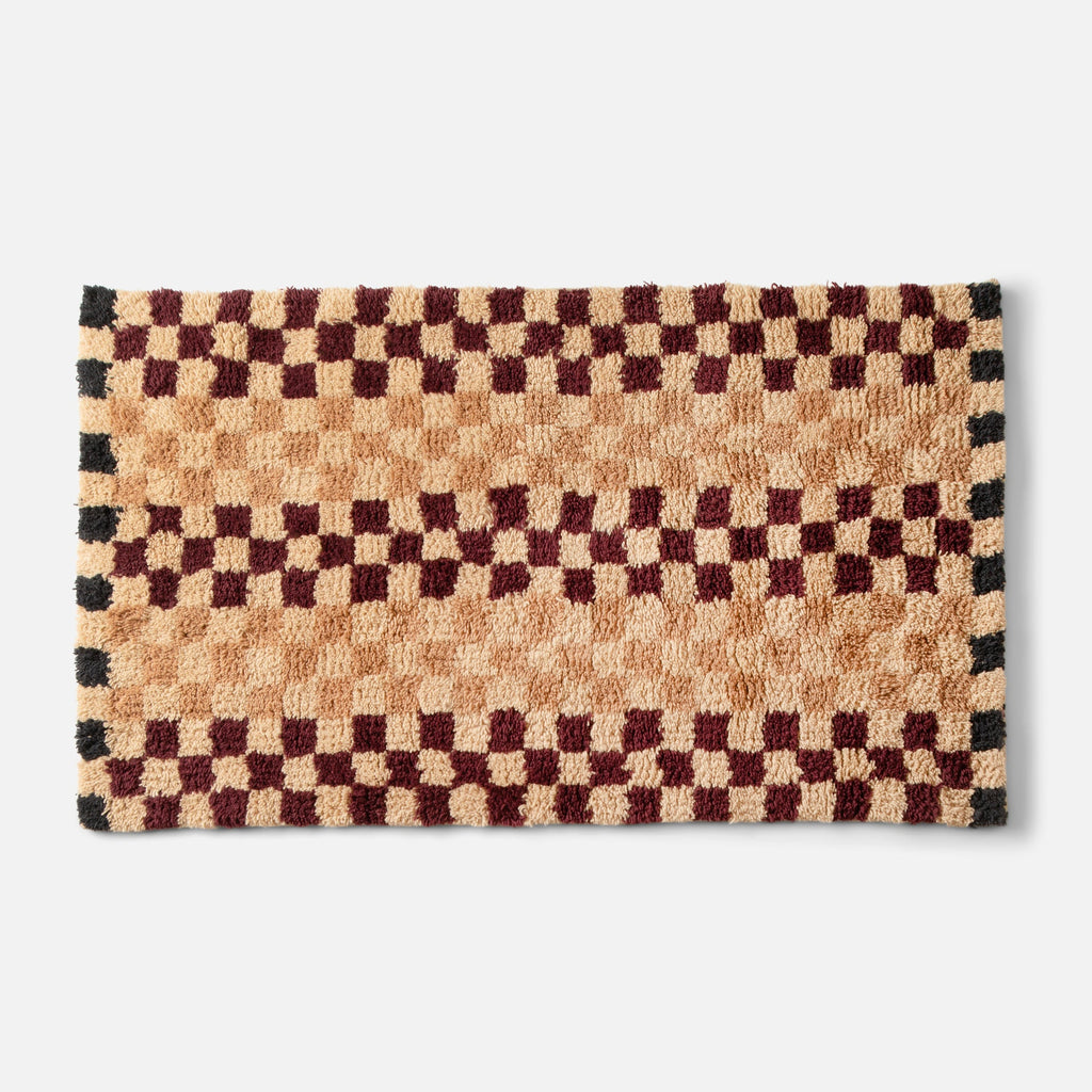 Schoolhouse x Clare V.® Felix Shag Wool Rug::felix-raisin::main