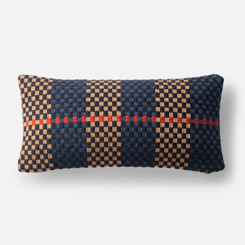 Schoolhouse x Clare V.® Andre Lumbar Pillow::andre-cobalt::main