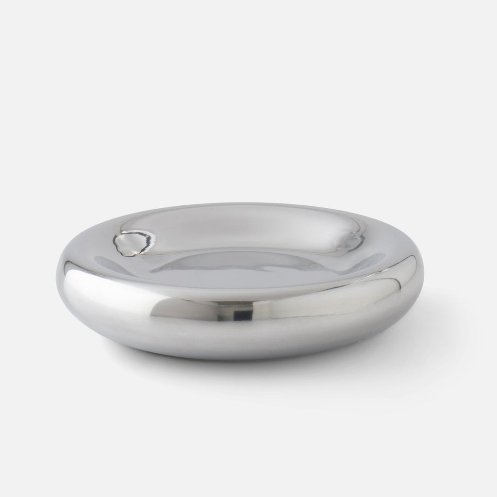 Schoolhouse x Clare V.® Yves Cast Metal Catch All::chrome::main