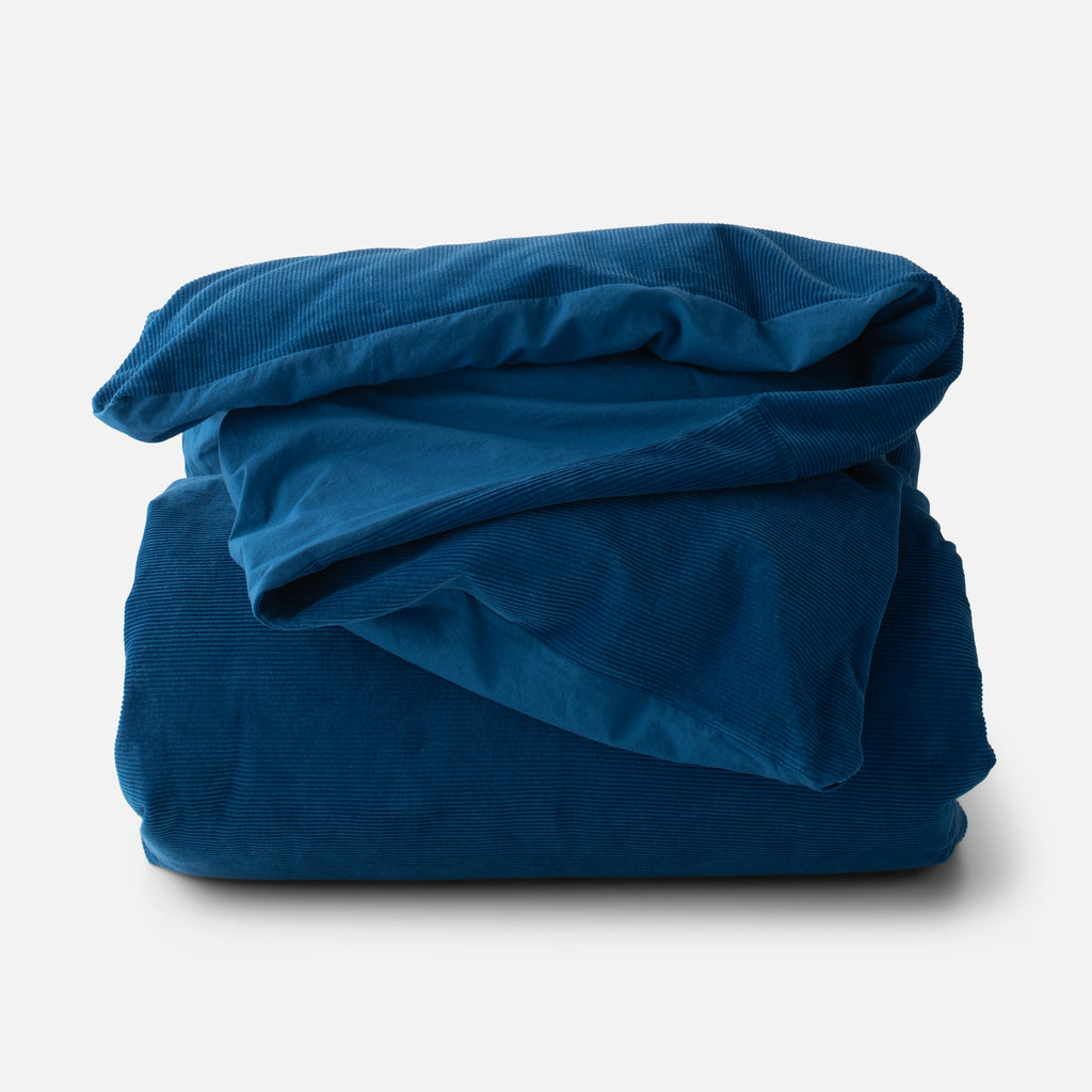 Patchwork Corduroy Duvet Cover