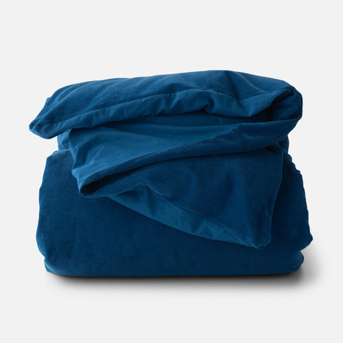 Patchwork Corduroy Duvet Cover