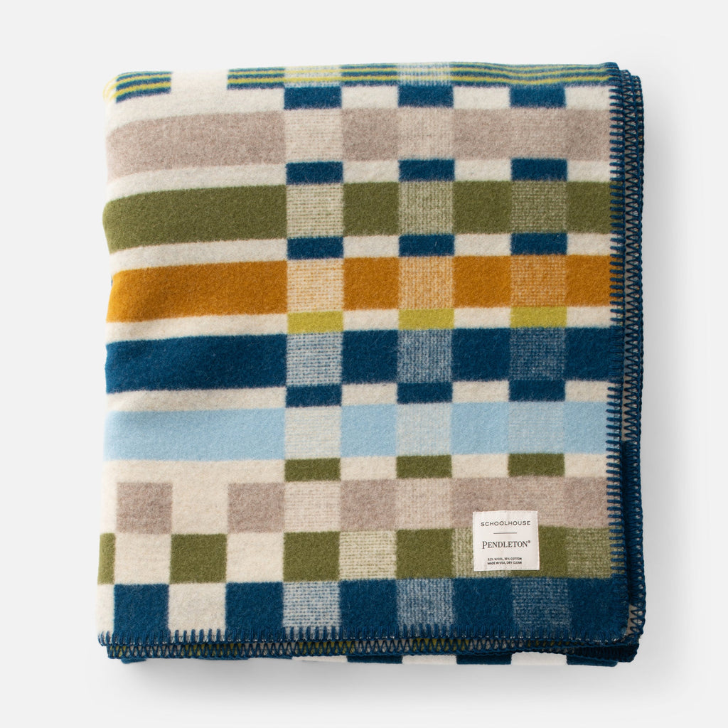 Schoolhouse x Pendleton® Canebrake Wool Blanket