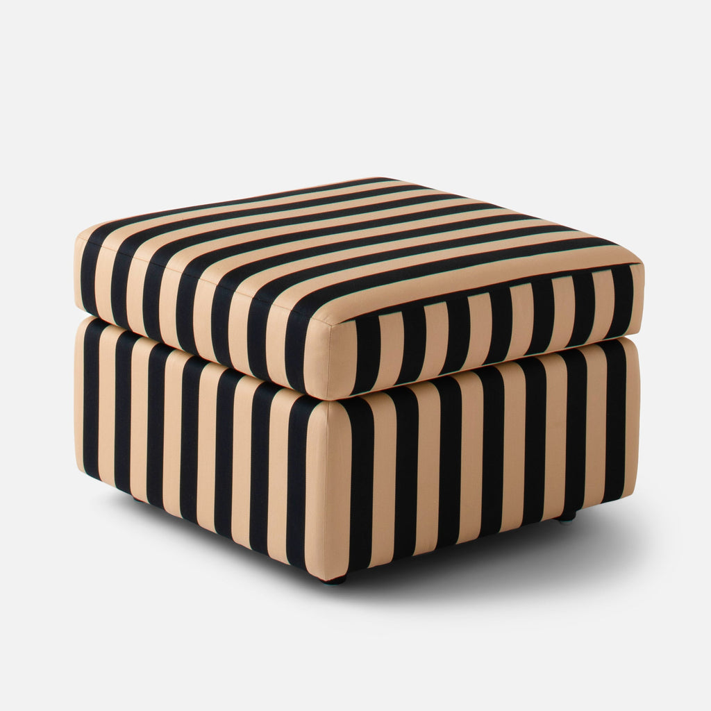 Marc Striped Ottoman::main