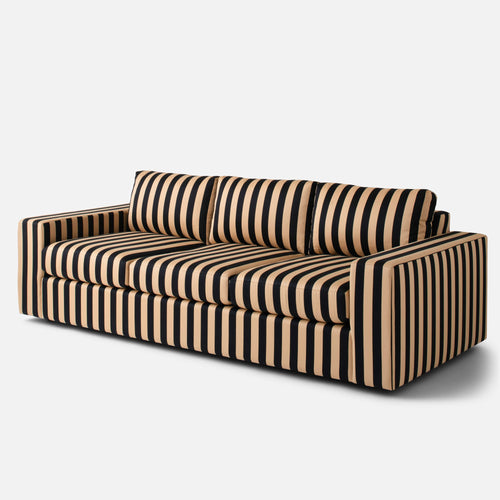 Schoolhouse x Clare V.® Marc Striped Sofa