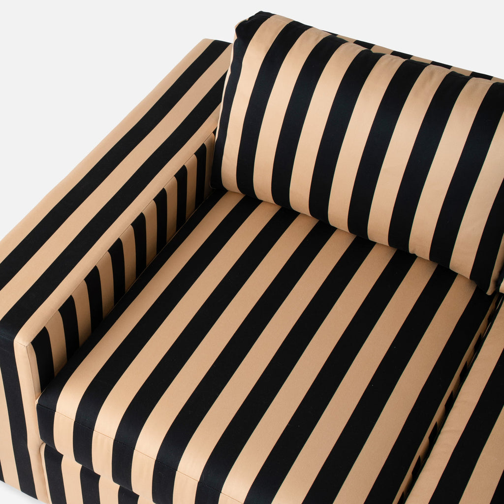Schoolhouse x Clare V.® Marc Striped Sofa