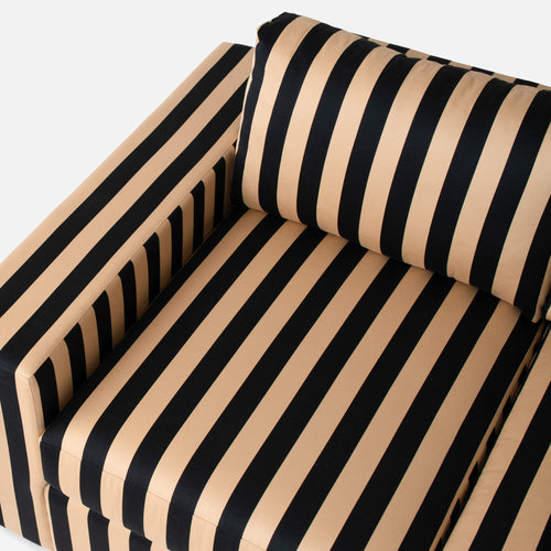Schoolhouse x Clare V.® Marc Striped Sofa