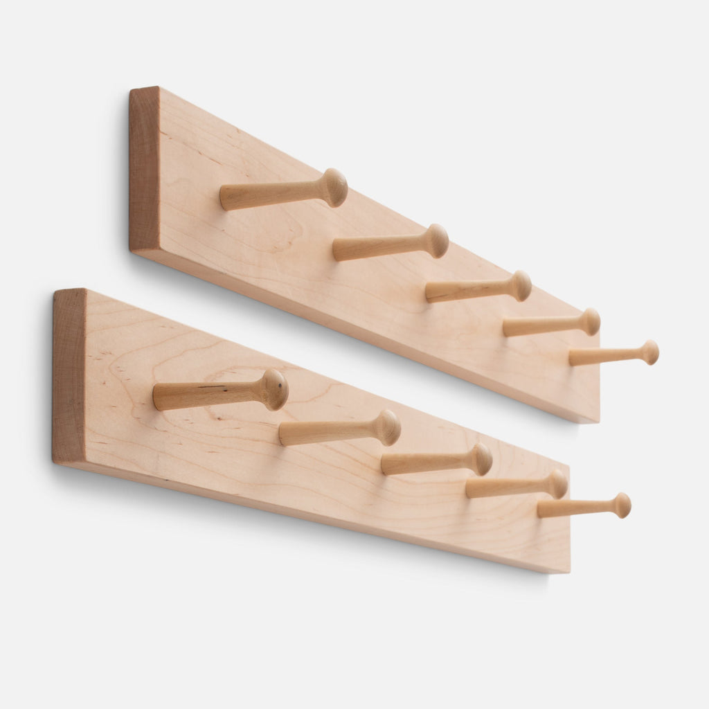 Wooden Peg Rail