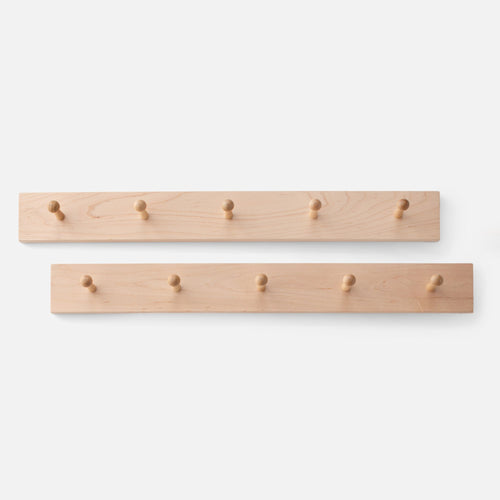 Wooden Peg Rail