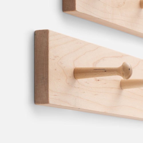 Wooden Peg Rail
