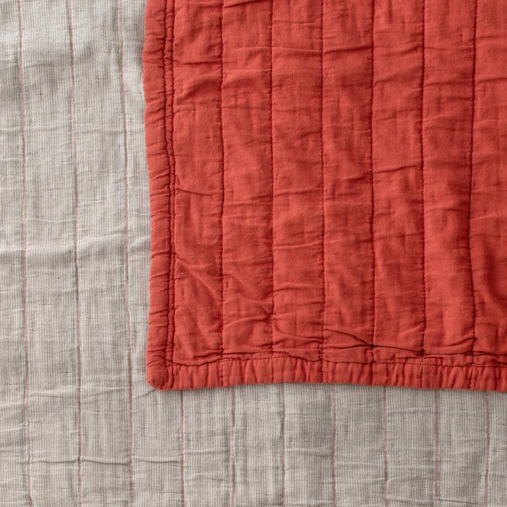 Channeled Cotton Quilt