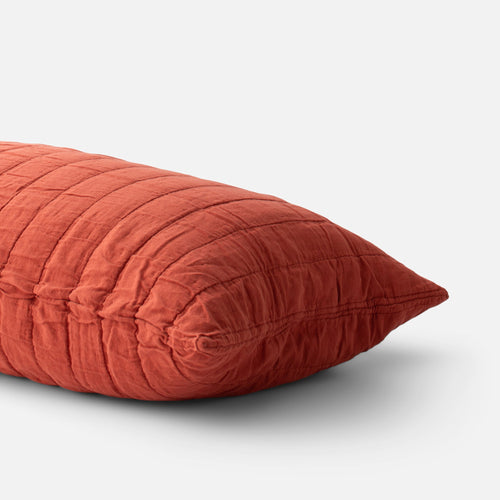 Channeled Cotton Sham