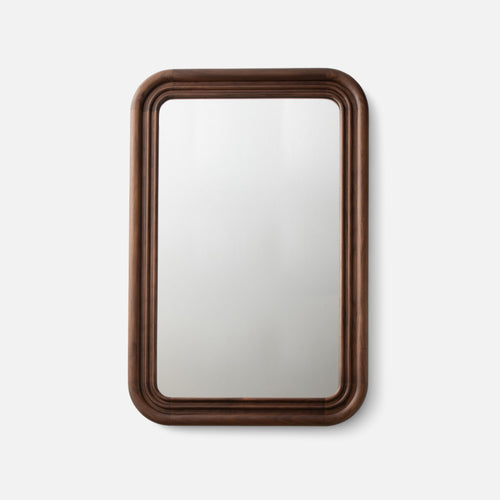 Nathan Walnut Mirror - Rectangle