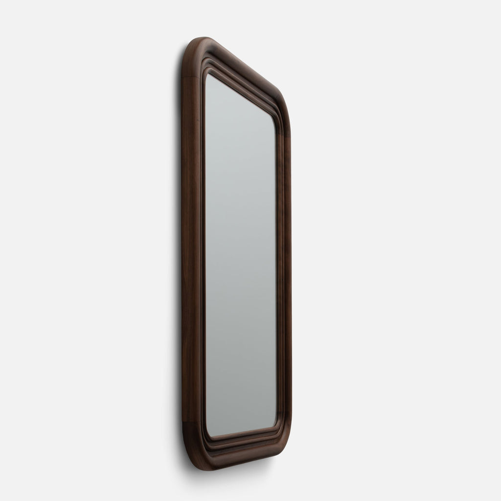 Nathan Walnut Mirror - Rectangle