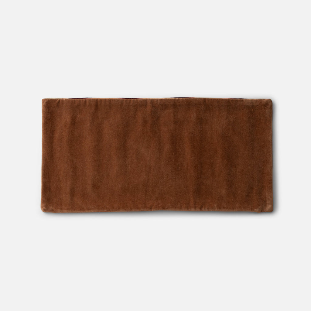 Pieced Velvet Pillow Cover