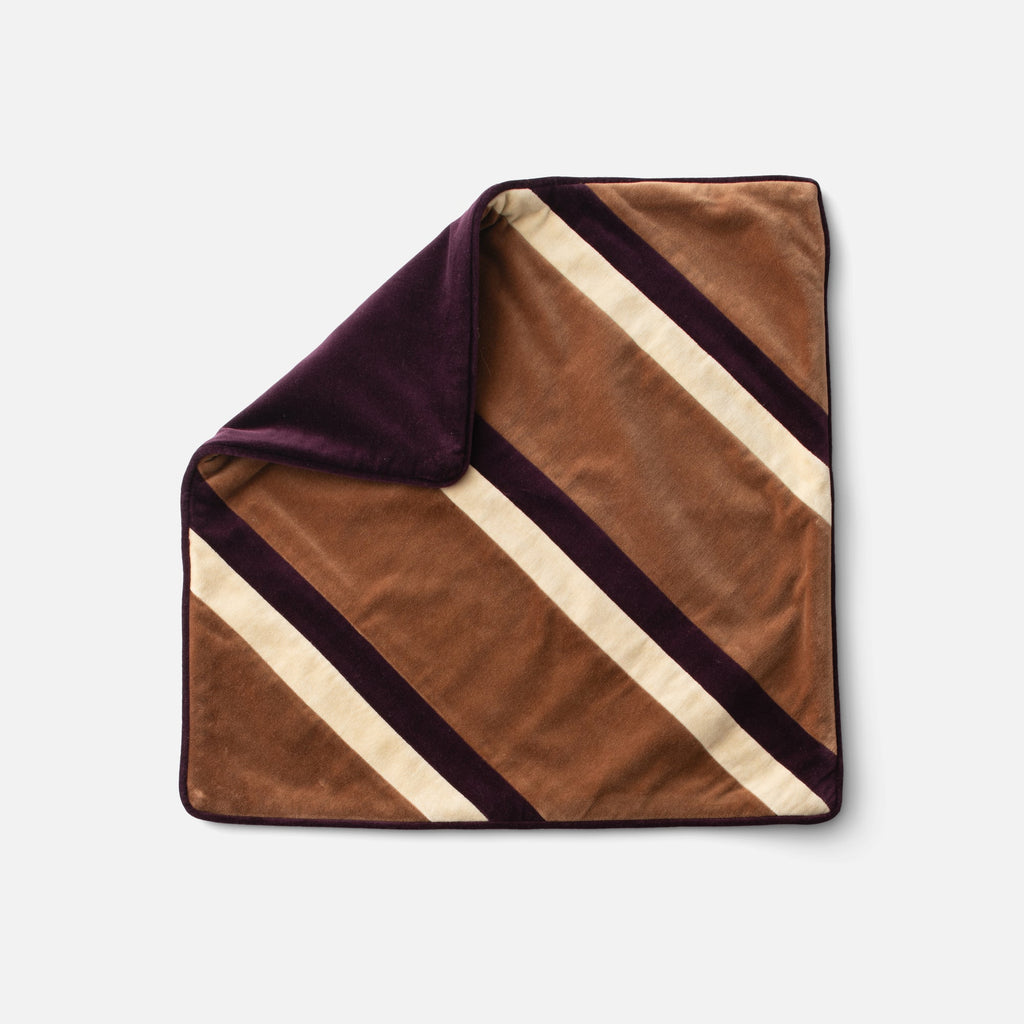Pieced Velvet Pillow Cover