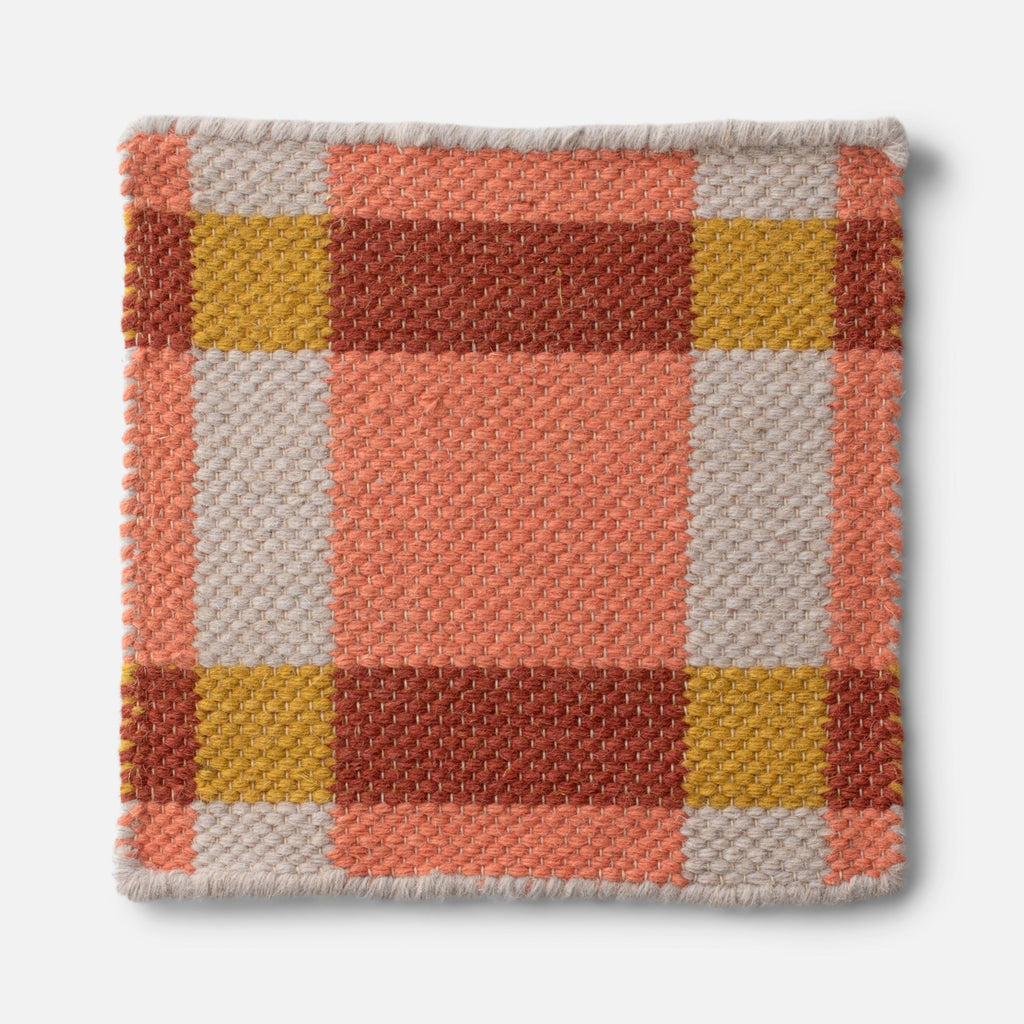 Plaid Wool Reversible Rug