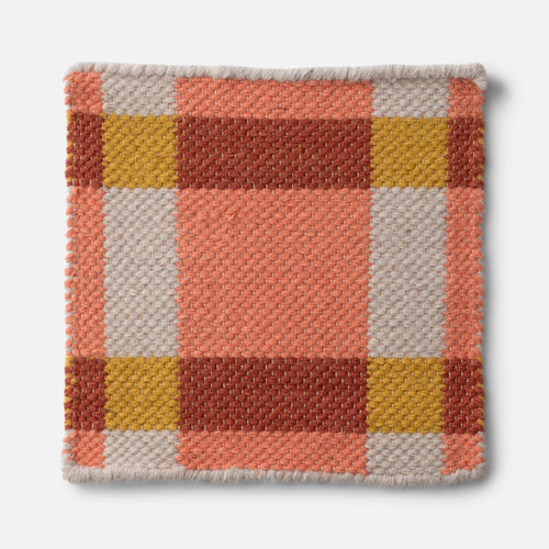 Plaid Wool Reversible Rug