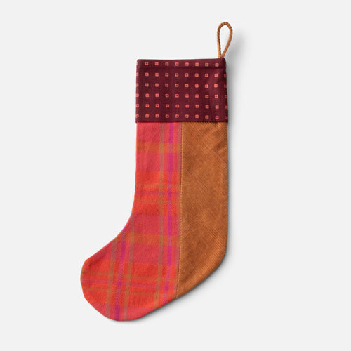 Haberdasher's Stocking - Persimmon