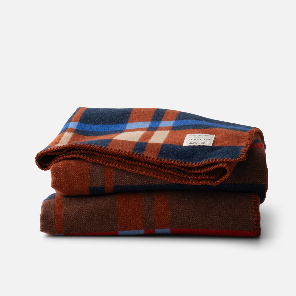 Schoolhouse x Pendleton® Abington Hall Wool Throw