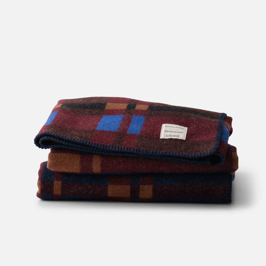 Schoolhouse x Pendleton® Abington Hall Wool Throw