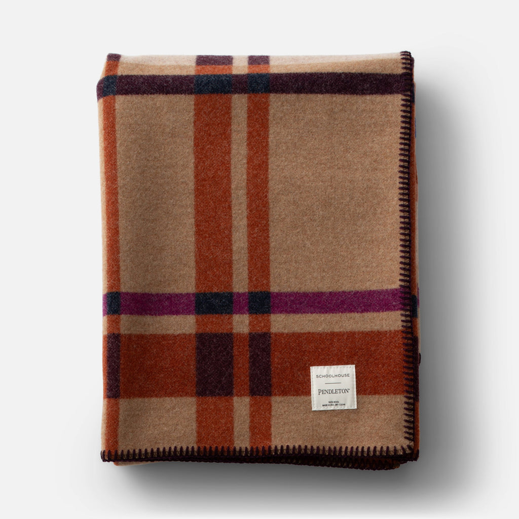 Schoolhouse x Pendleton® Abington Hall Wool Throw