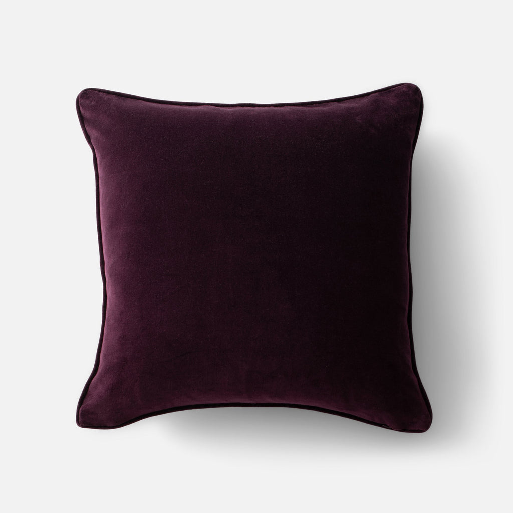 Pieced Velvet Pillow Cover