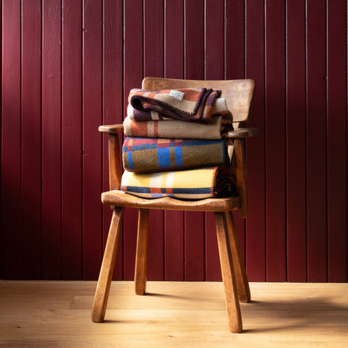 Schoolhouse x Pendleton® Abington Hall Wool Throw