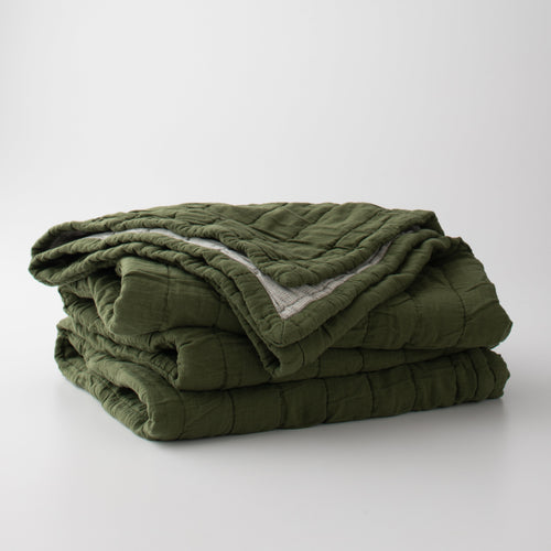Channeled Cotton Quilt::alder::main