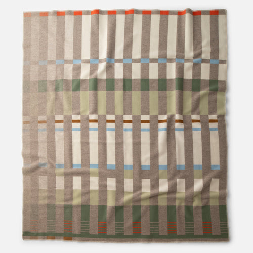 Schoolhouse x Pendleton® Canebrake Wool Blanket