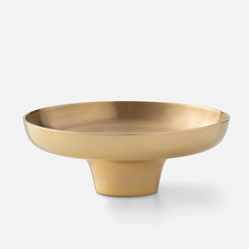 Brass Pedestal Bowl