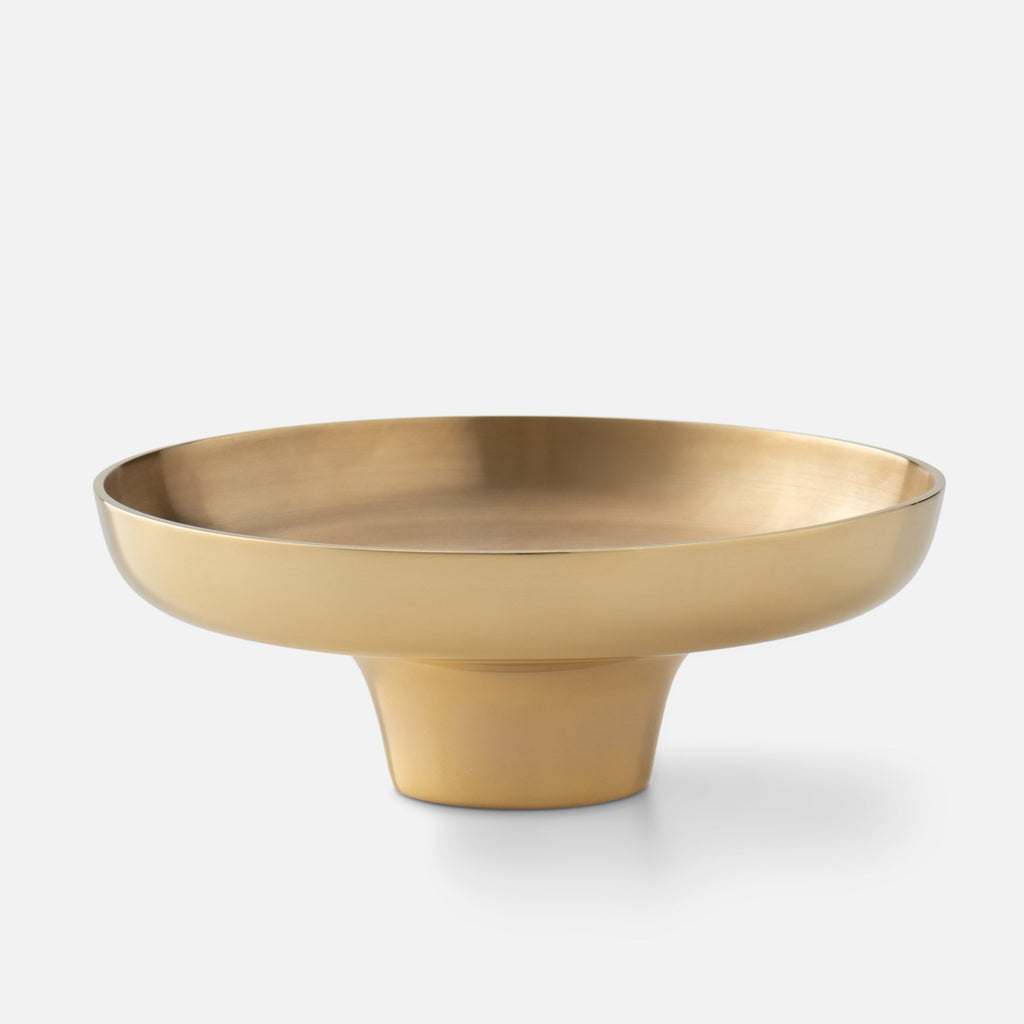 Brass Pedestal Bowl