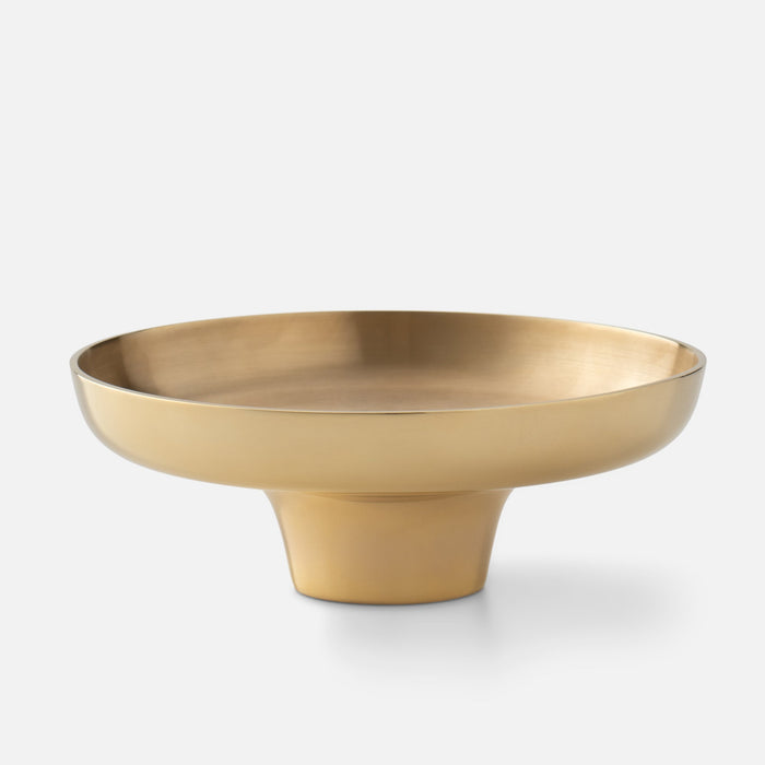 Brass Pedestal Bowl