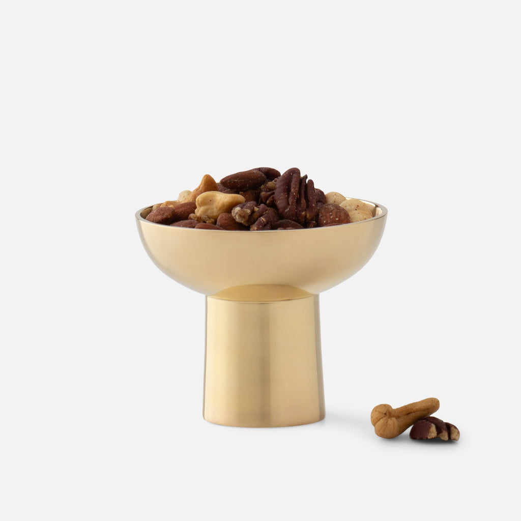Brass Pedestal Bowl