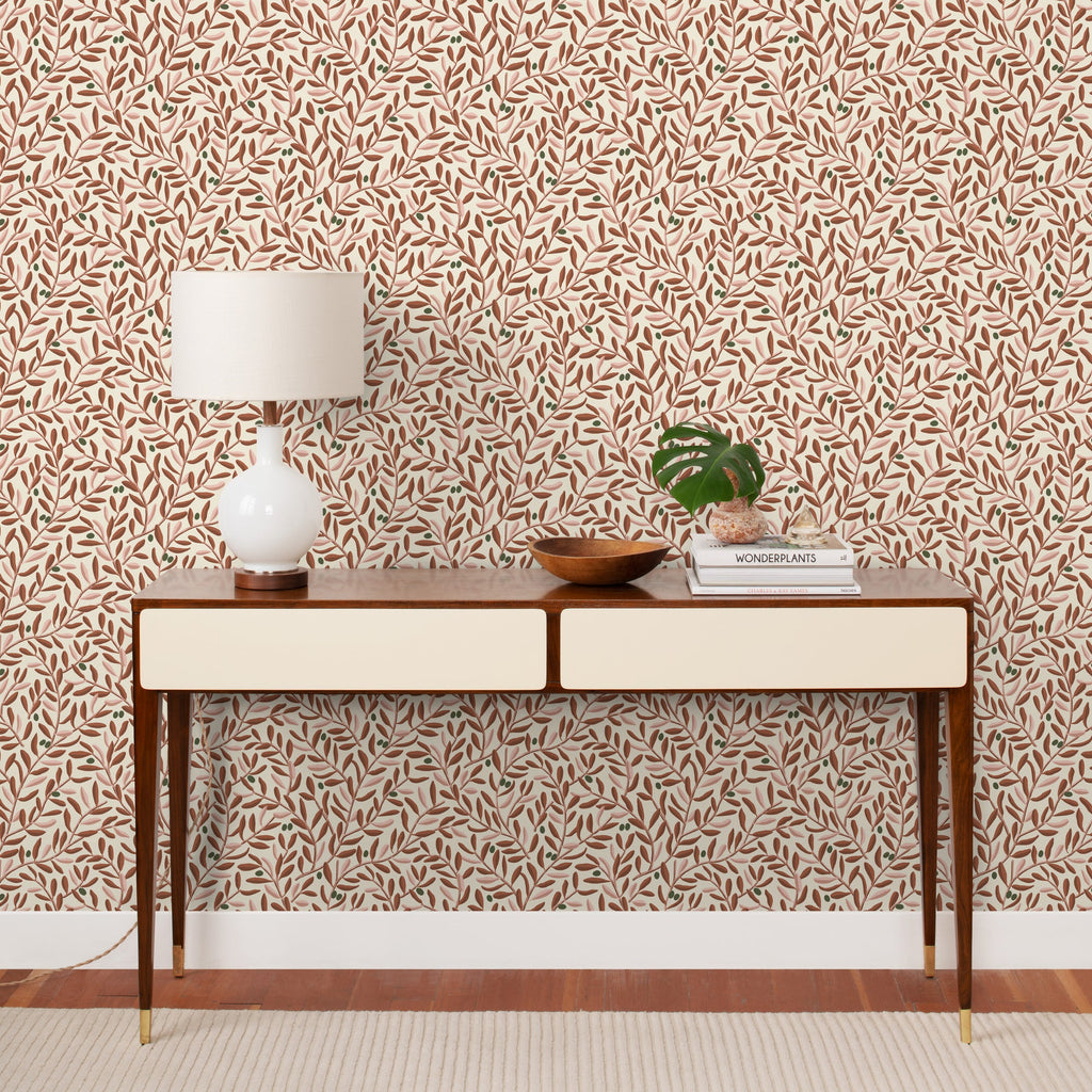 Olive Grove Wallpaper