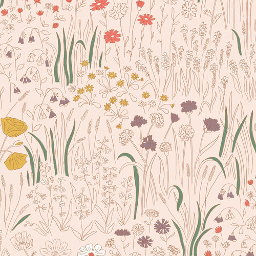 Alpine Garden Wallpaper - Multi