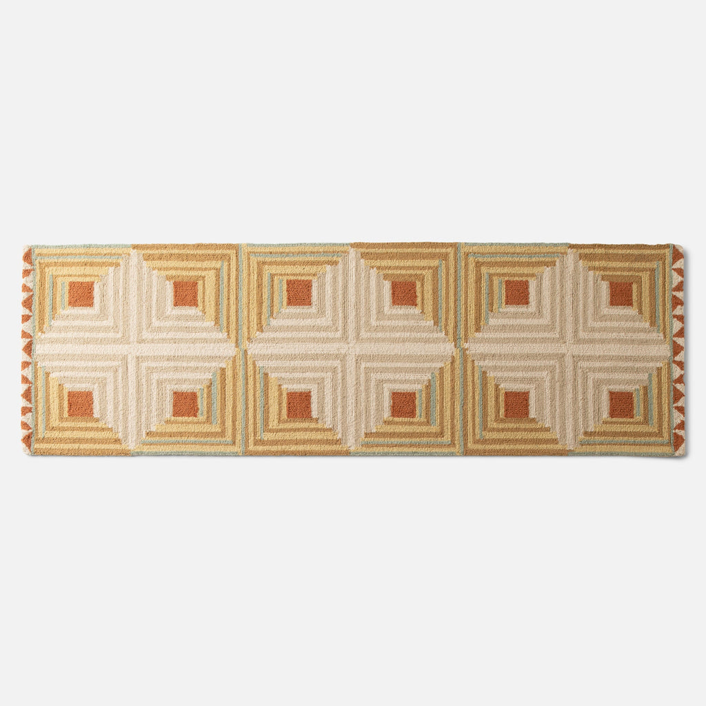 Schoolhouse x Rachel Murray Log Cabin Wool Rug