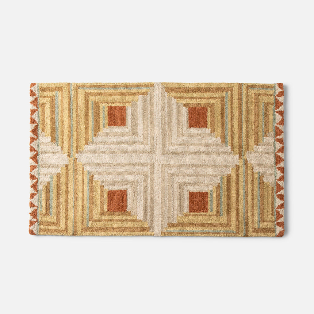 Schoolhouse x Rachel Murray Log Cabin Wool Rug