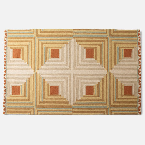Schoolhouse x Rachel Murray Log Cabin Wool Rug