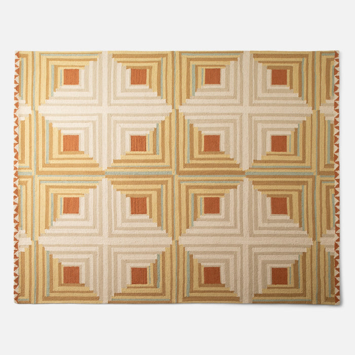 Schoolhouse x Rachel Murray Log Cabin Wool Rug