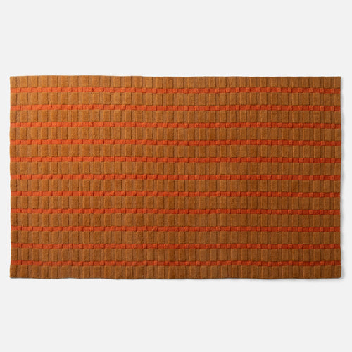 Ashlar Handwoven Wool Rug