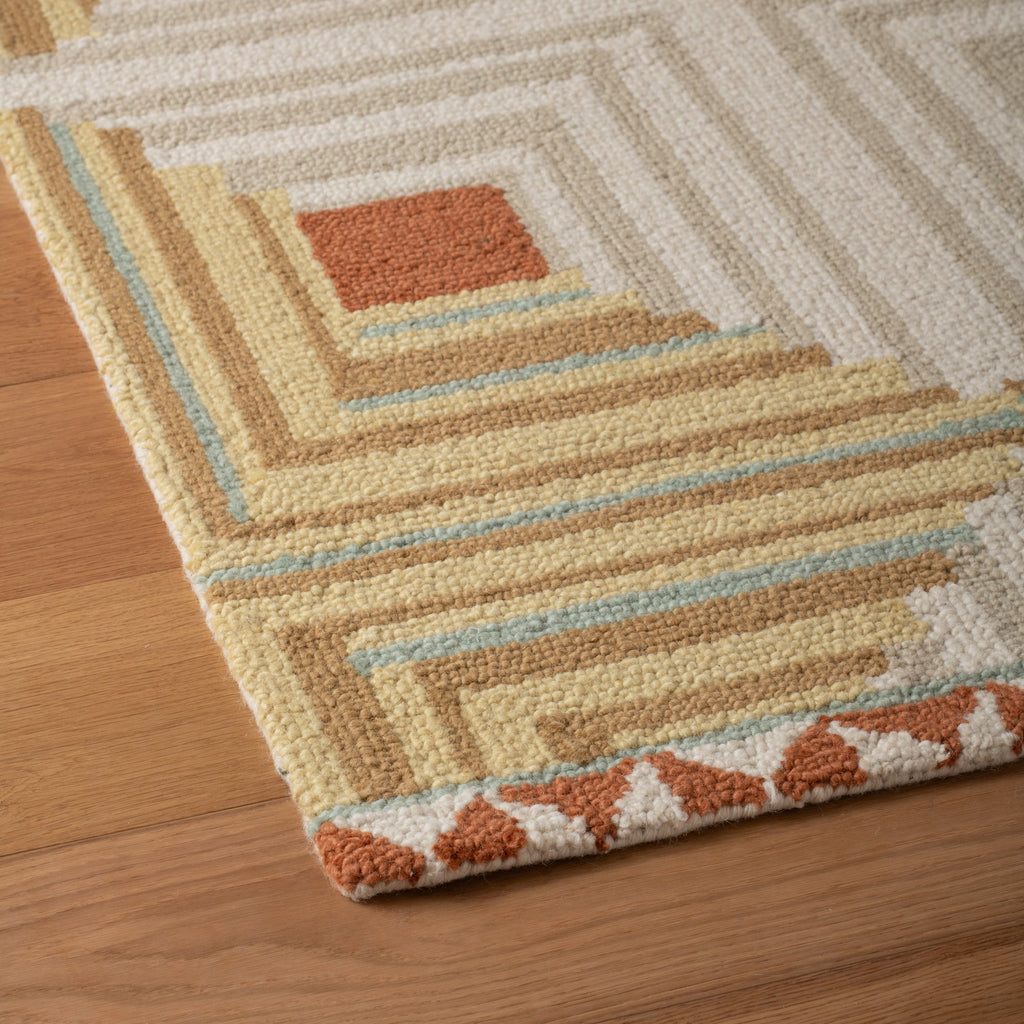 Schoolhouse x Rachel Murray Log Cabin Wool Rug