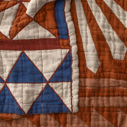 Schoolhouse x Rachel Murray Windmill Cotton Quilt