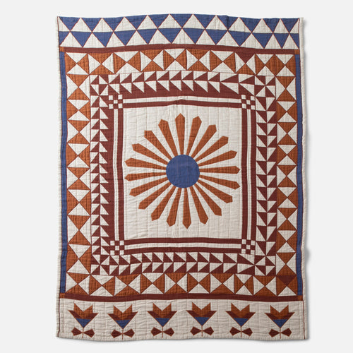Schoolhouse x Rachel Murray Windmill Cotton Quilt